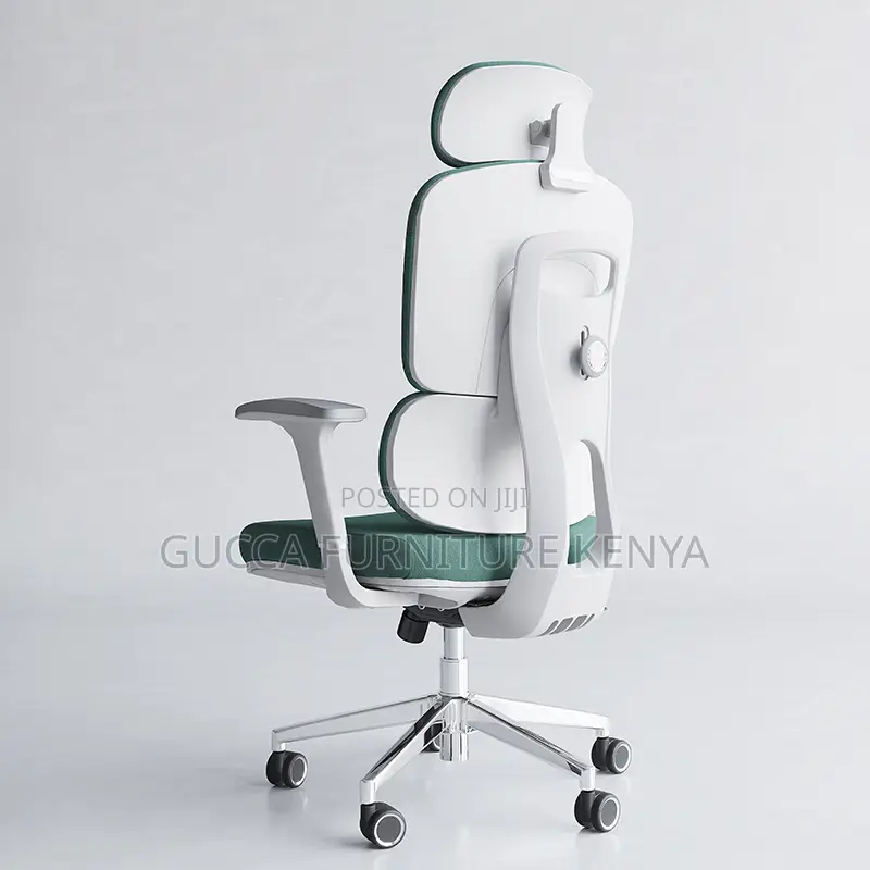 Green Orthopedic High-back Office Chair