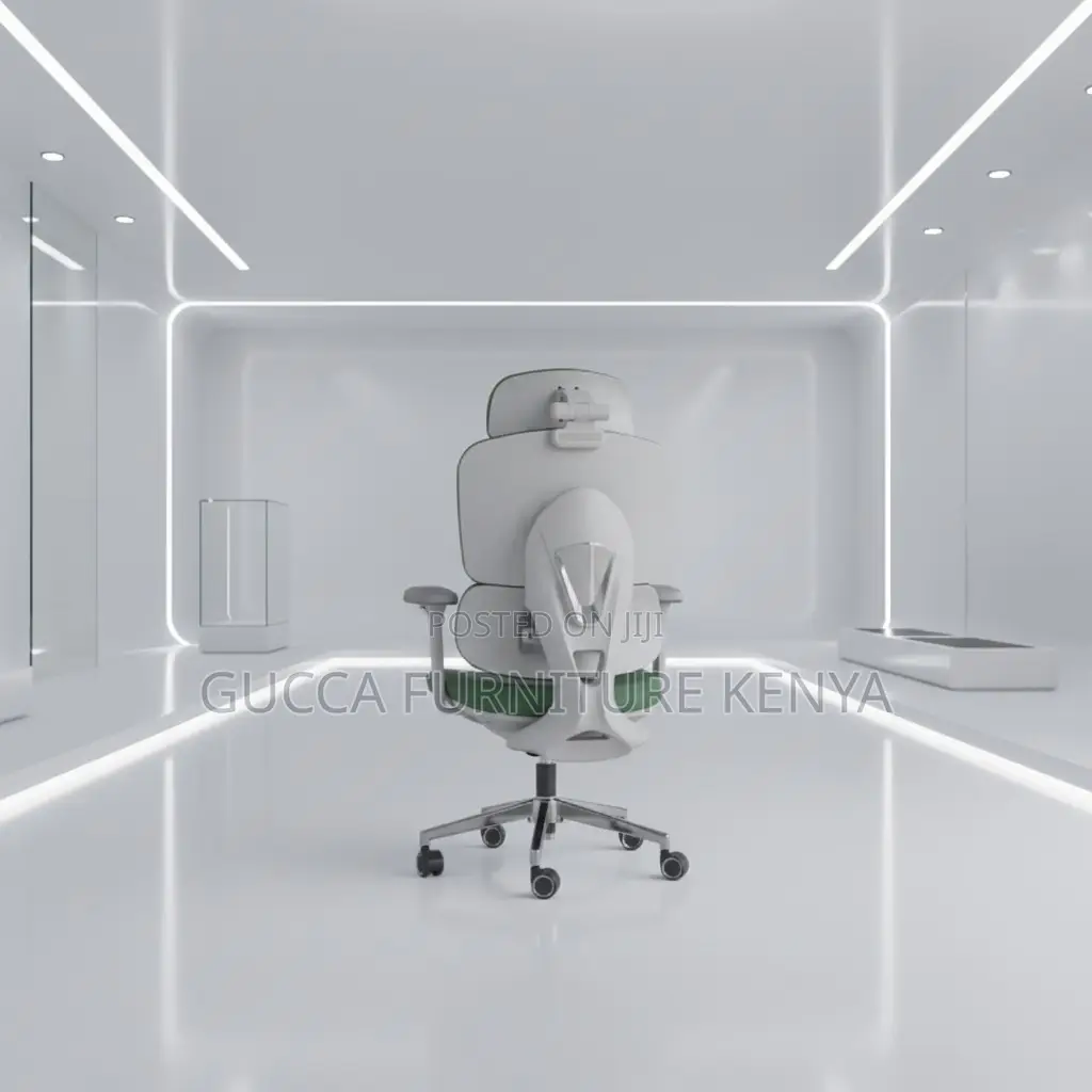 Green Orthopedic High-back Office Chair