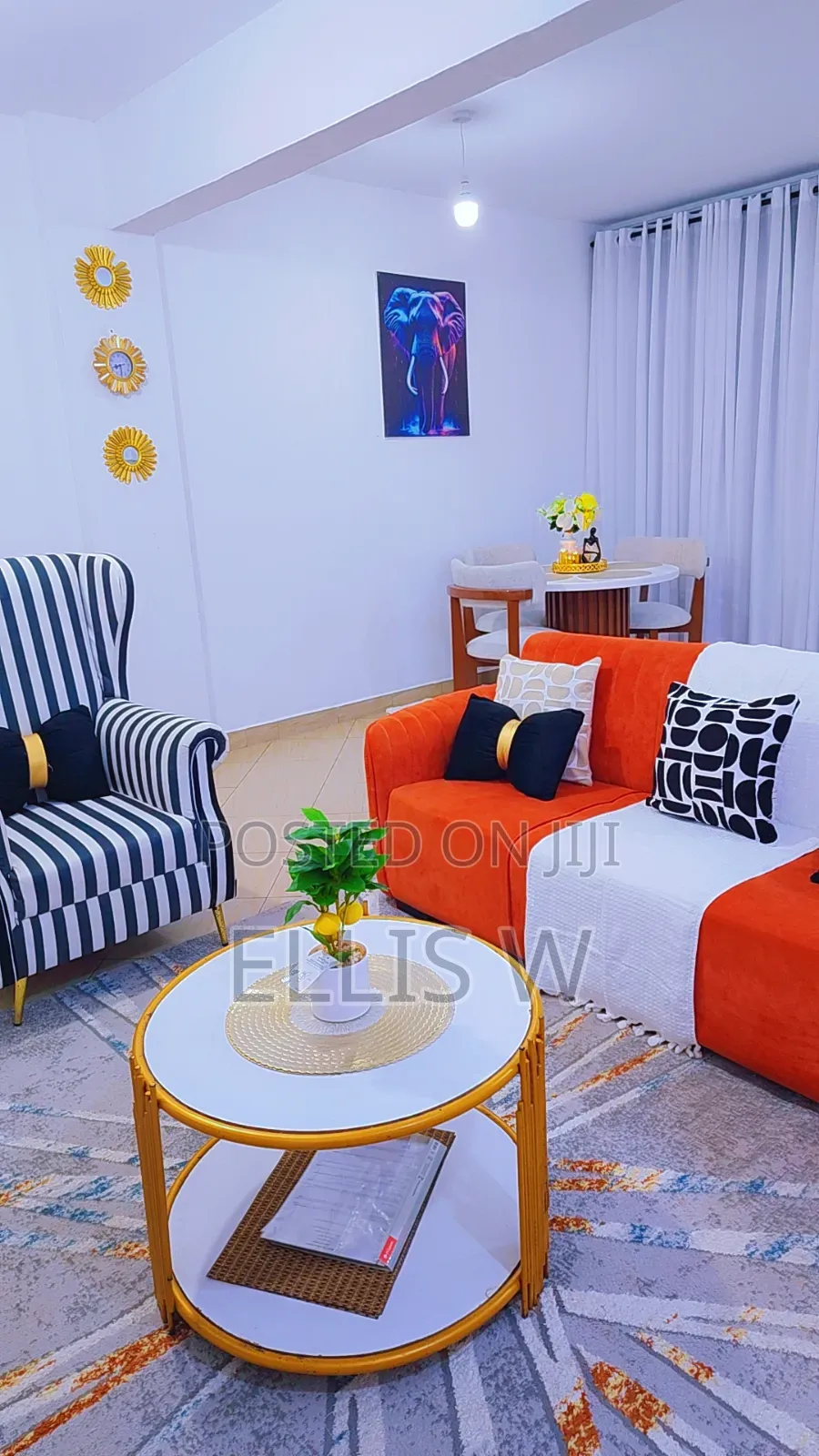 Two-Bedroom Airbnb Mombasa, Bamburi, Accessible by Lift