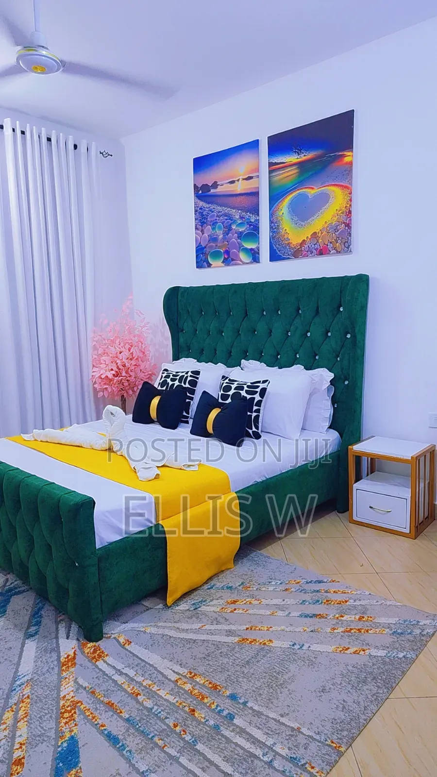Two-Bedroom Airbnb Mombasa, Bamburi, Accessible by Lift