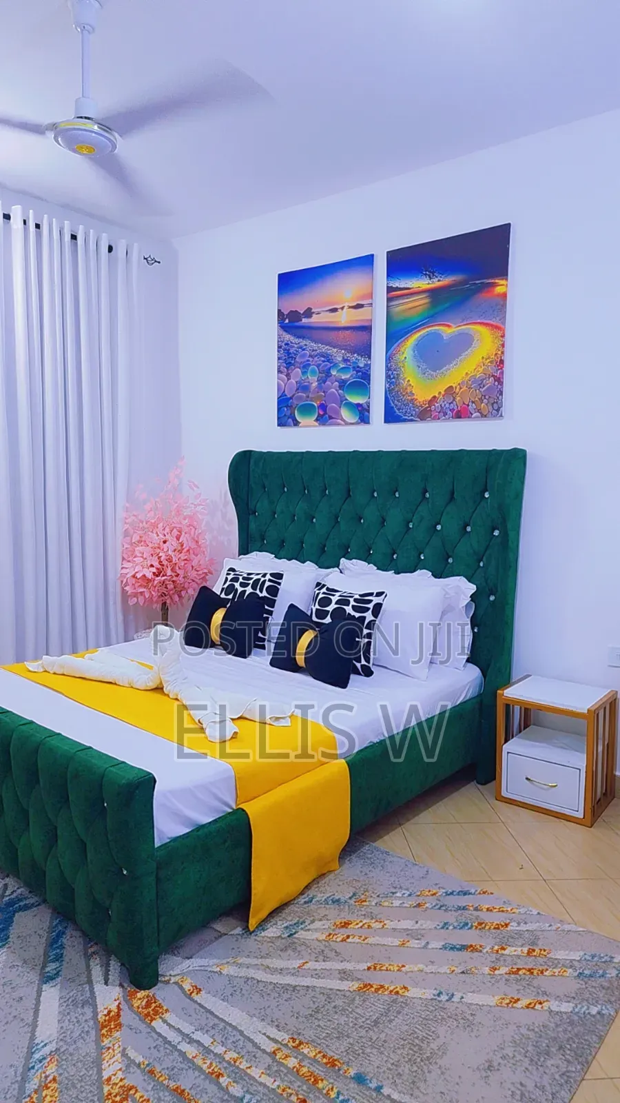 Two-Bedroom Airbnb Mombasa, Bamburi, Accessible by Lift