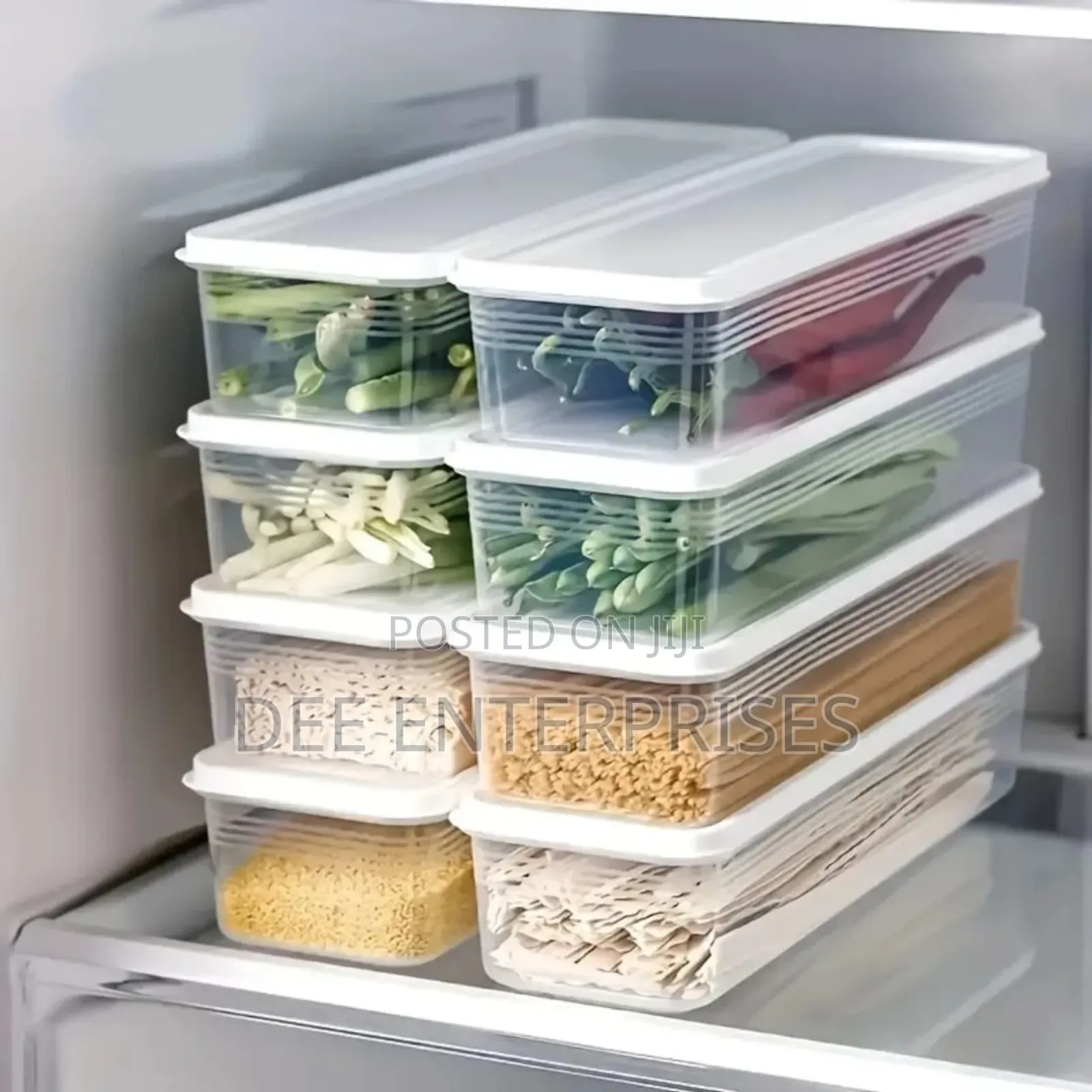 Refrigerator Herb Storage Box/ Organizer With Lid