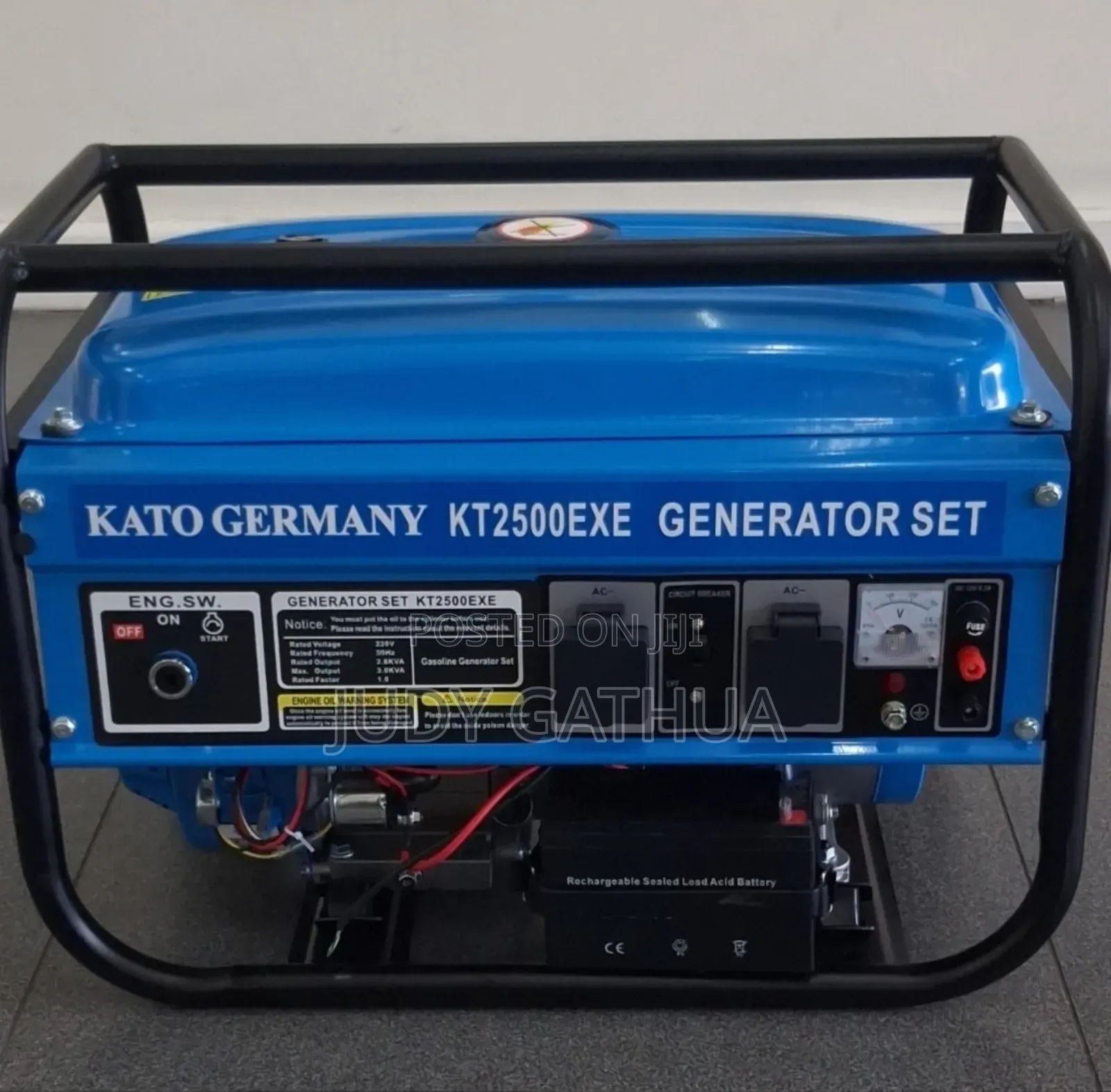 Kato Japan Generator 3.8kva Key Start