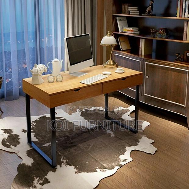 Office Desk; Home Office Generic Office Desk With Drawers - thumbnail 5