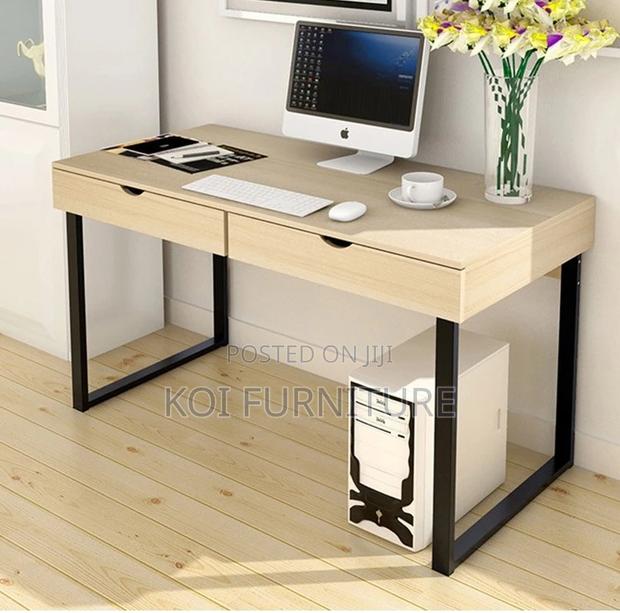 Office Desk; Home Office Generic Office Desk With Drawers - thumbnail 6