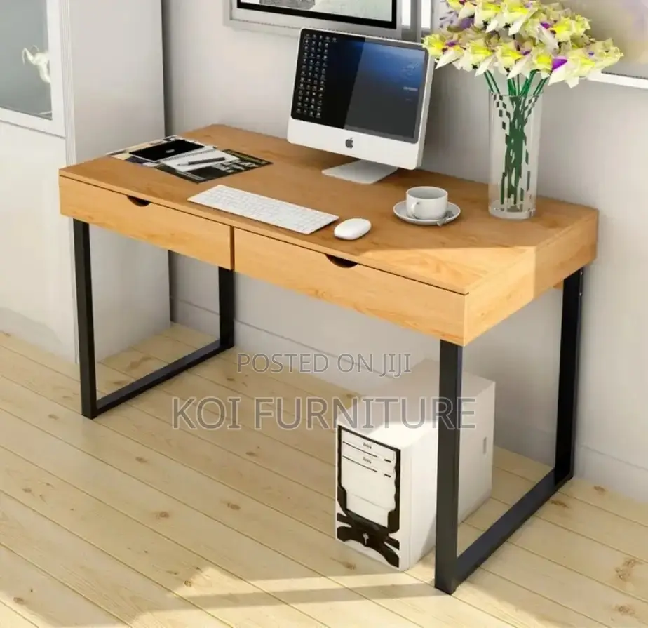 Office Desk; Home Office Generic Office Desk With Drawers
