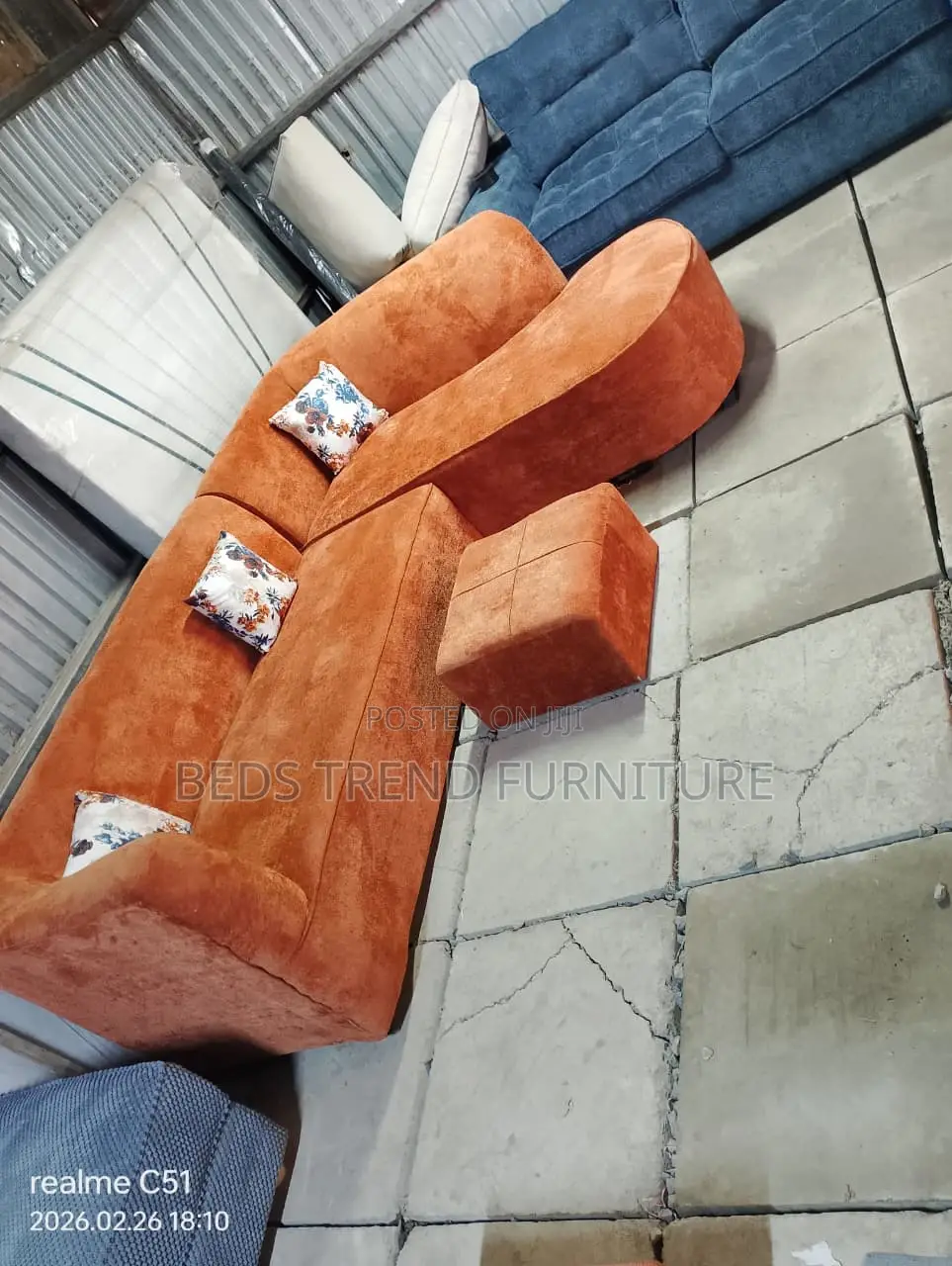 6 Seater Modern Designed L Seat