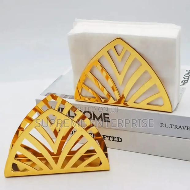 Golden Saviette Holder