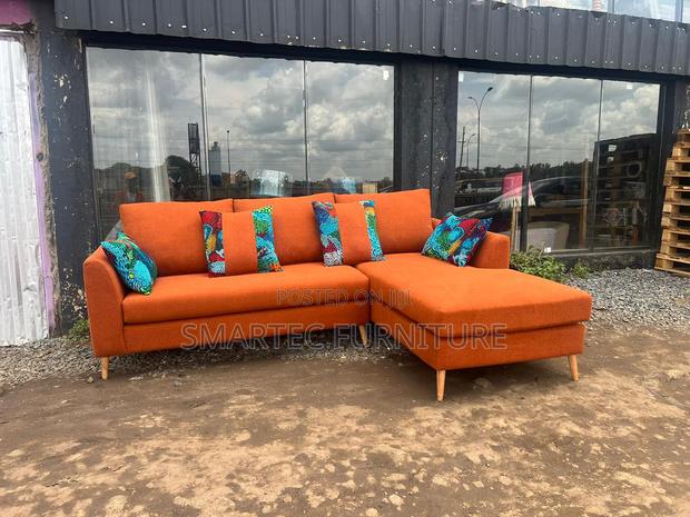 Original Lovely 6 Seater L Sofa - main view