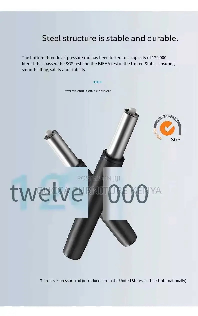 Adjustable Height Swivel Ergonomic Chair