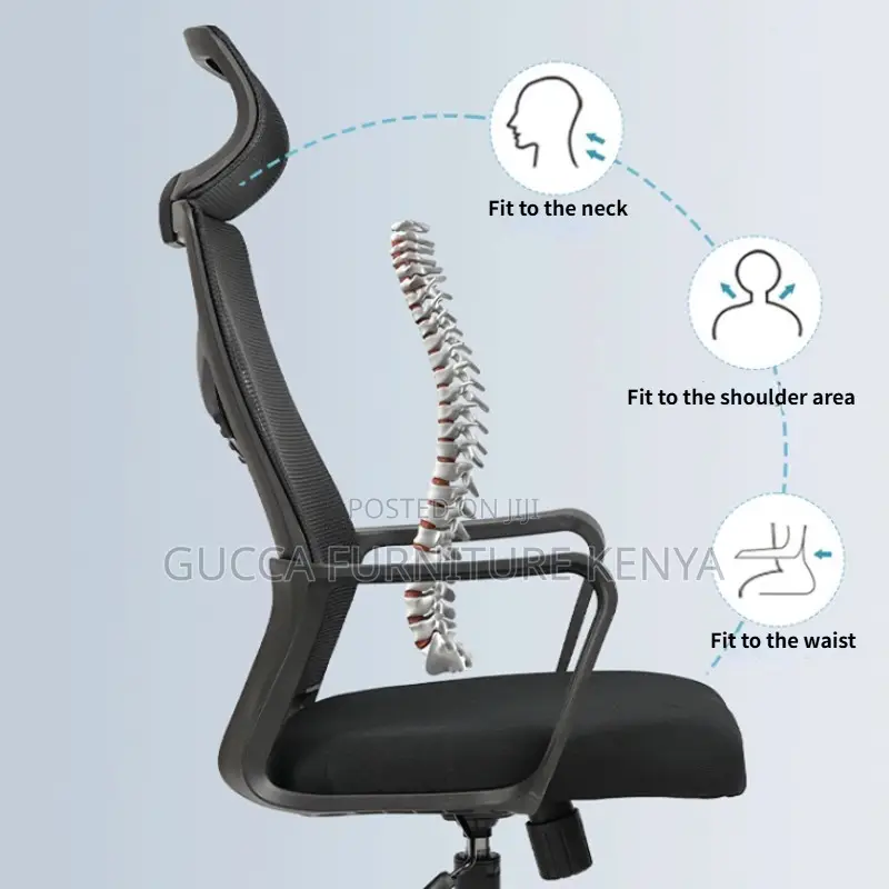 Adjustable Height Swivel Ergonomic Chair
