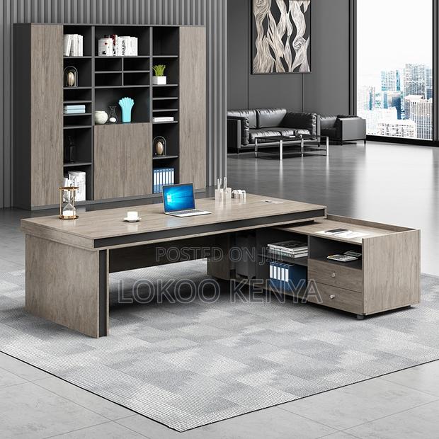 Office Desk ; 1800mm Executive L-Shaped Office Desk - thumbnail 9