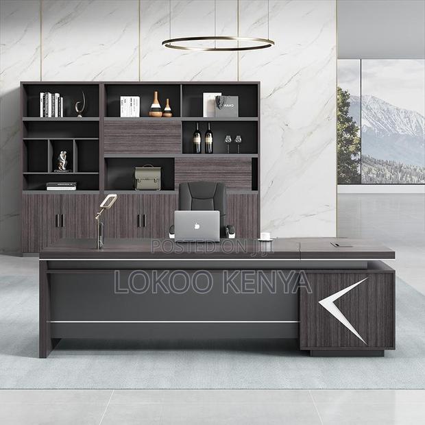 Office Desk ; 1800mm Executive L-Shaped Office Desk - thumbnail 10