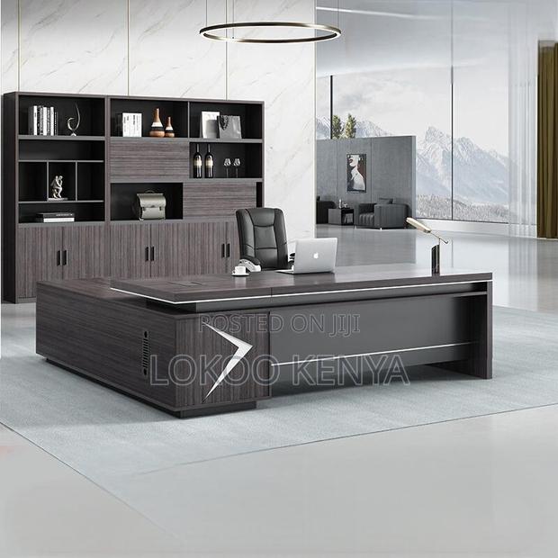 Office Desk ; 1800mm Executive L-Shaped Office Desk - thumbnail 12