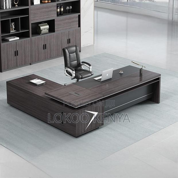 Office Desk ; 1800mm Executive L-Shaped Office Desk - thumbnail 14