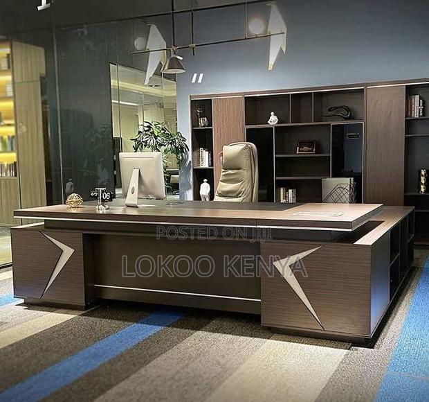 Office Desk ; 1800mm Executive L-Shaped Office Desk - thumbnail 17