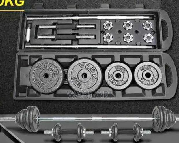 New New 50 KGS Dumbbells With Case Chrome Available