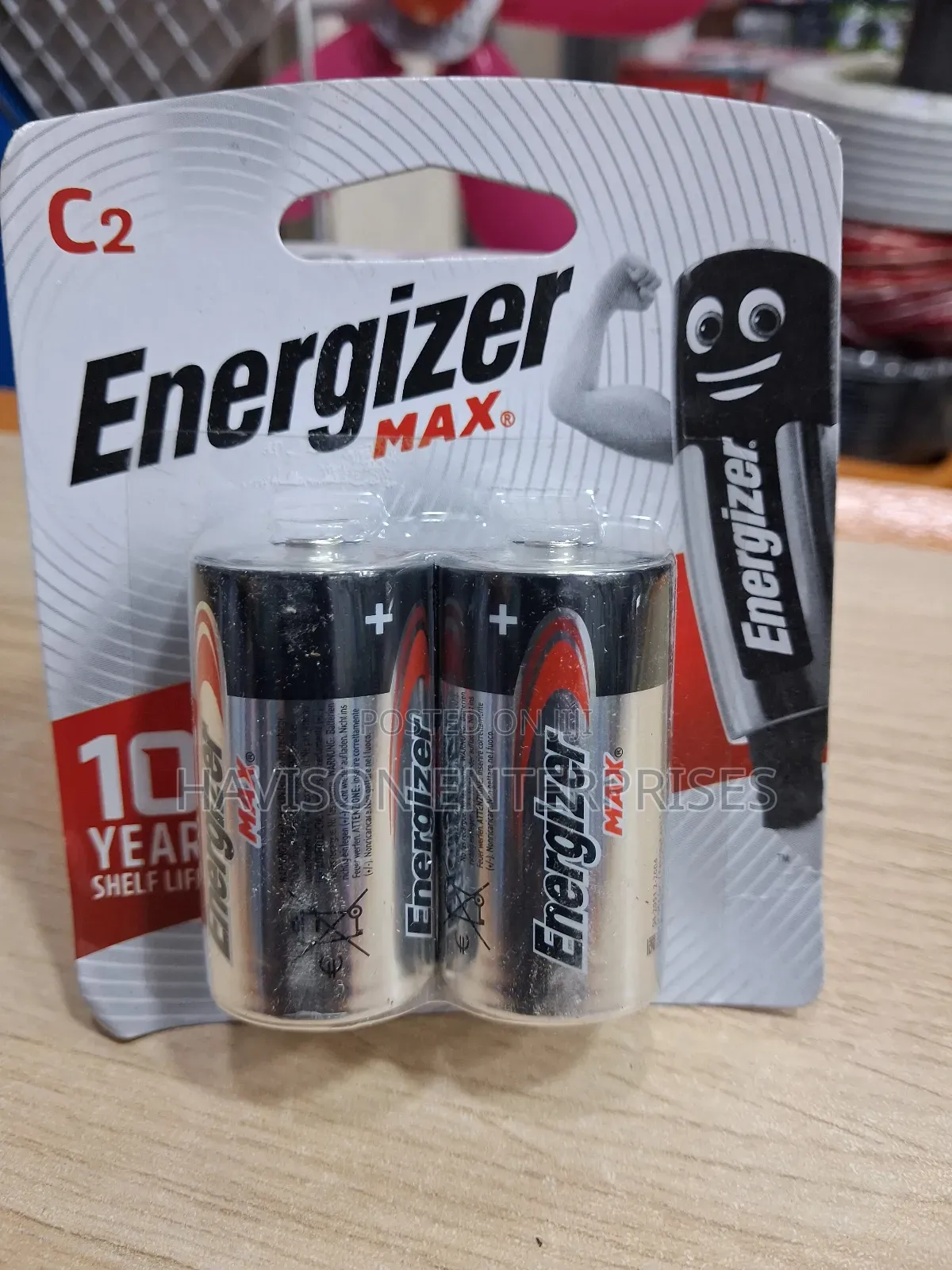 C-Size Energize Batteries