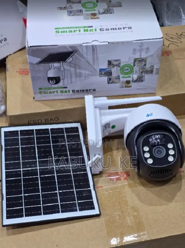 Solar Powered Ptz Solar Camera V380 Outdoor With Simcard