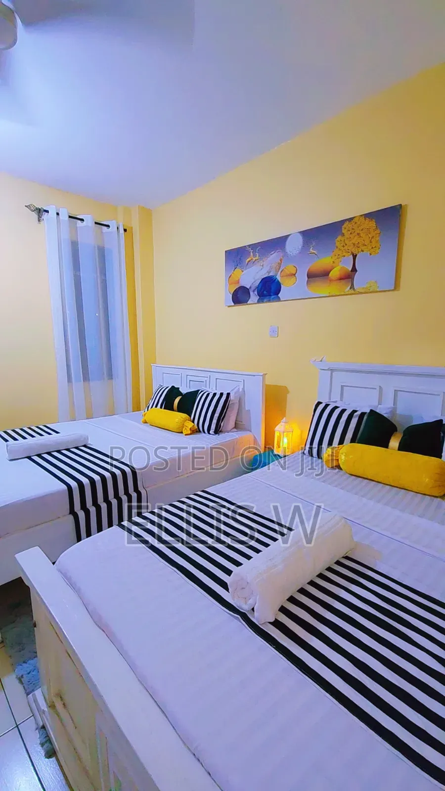 Two-Bedroom Airbnb Mombasa Bamburi, 5 Mins Drive to the Beach