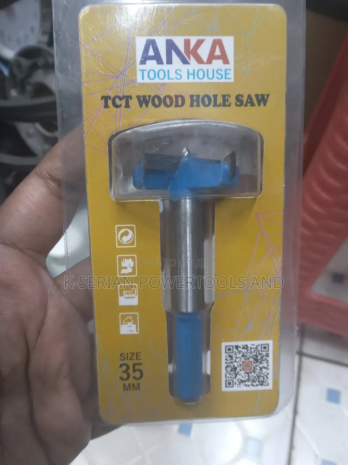 35 TCT Wood Hole Saw/35 Malpha Wood Saw