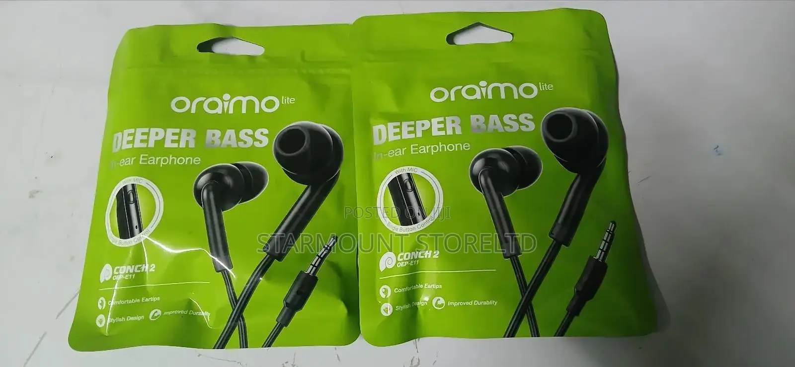 Orimo Deeper Bass in-Ear Earphone