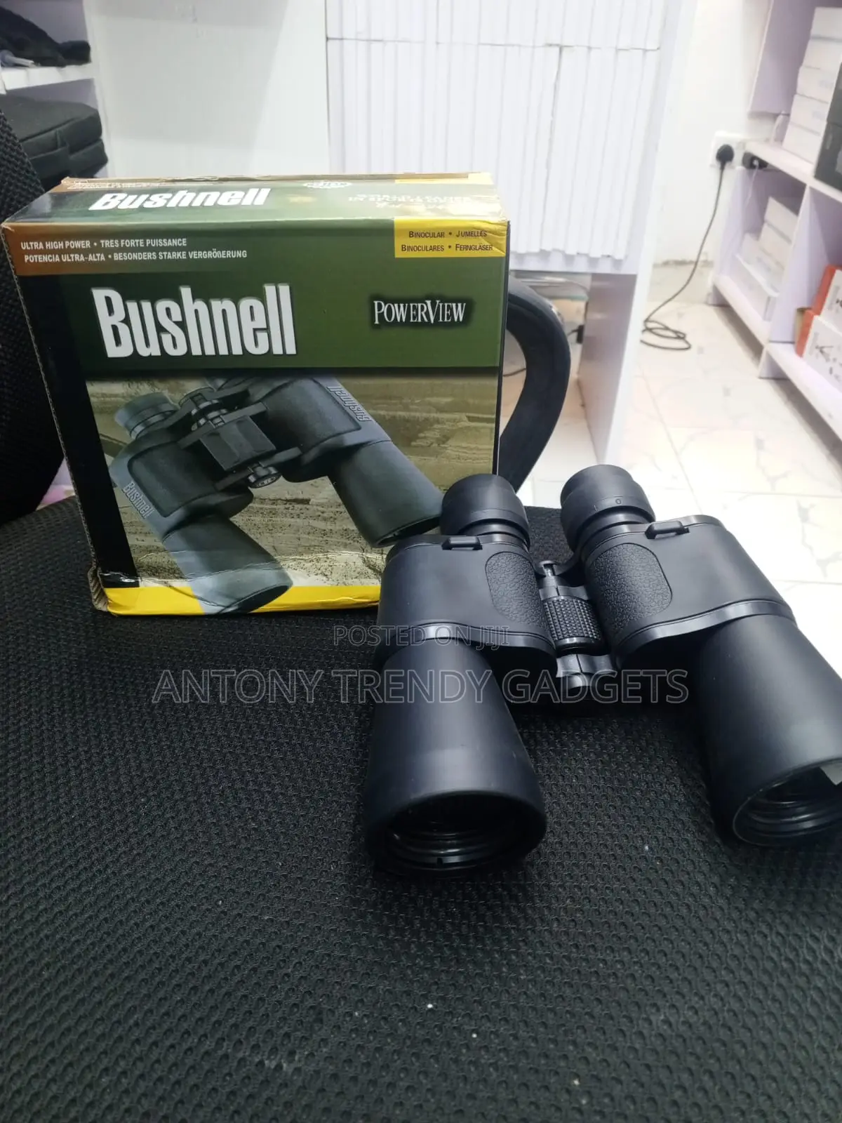 Bushnell Powerview 60x60 High Power Binoculars With Clear Optics