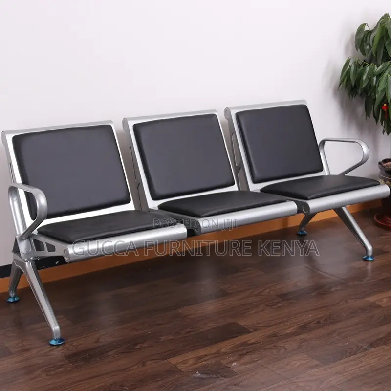 3-link Heavy Duty Reception Waiting Office Bench