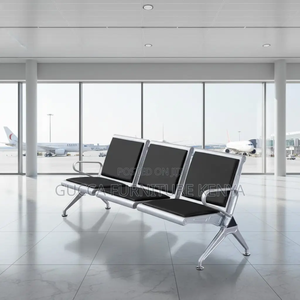 3-link Heavy Duty Reception Waiting Office Bench
