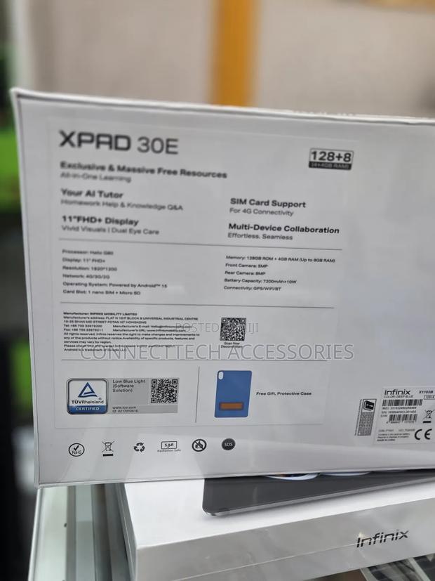 New Infinix Xpad 128 GB Black - thumbnail 3