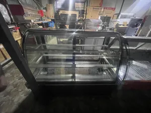 Commercial Curved Glass Confectionery Display