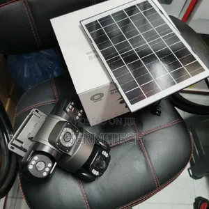 Triple Lens CCTV Smart Net Camera With Solar Panel