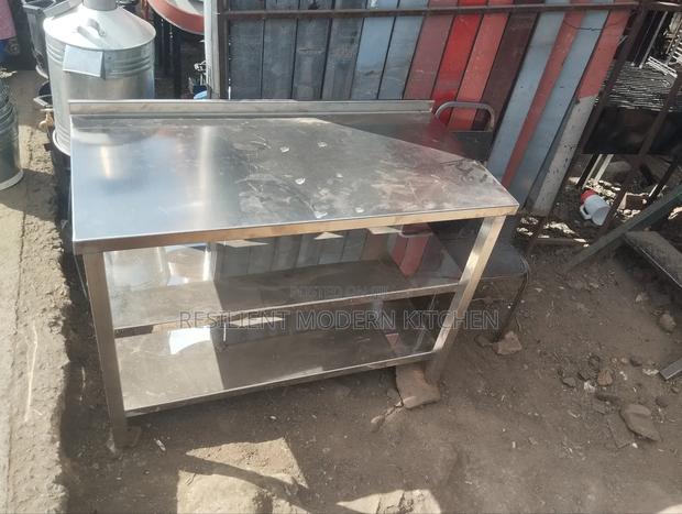Heavy Duty Stainless Steel Working Table With Under Shelf