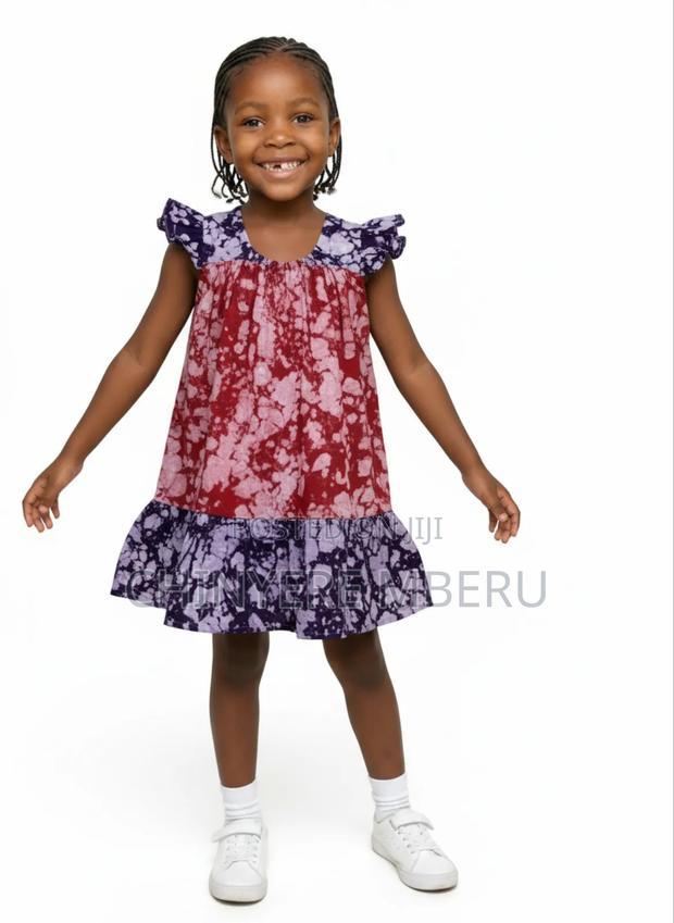 Girls Tie and Dye Dress - thumbnail 3
