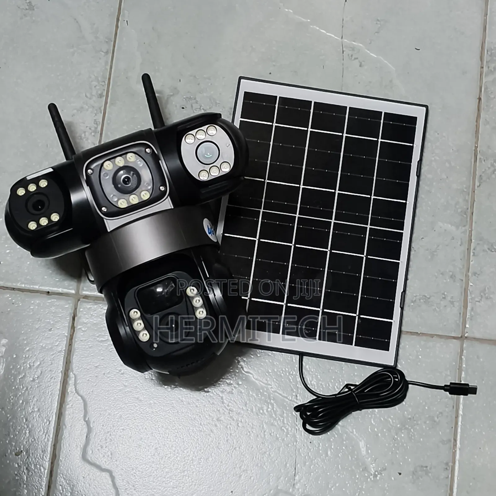 PTZ Cameras 4g Smart Net Camera CCTV With Triple Lens