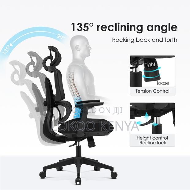 Office Chair ; Height Adjustable Task Chair Bar Study - thumbnail 3