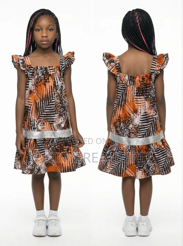 Ankara Children's Dress - thumbnail 3