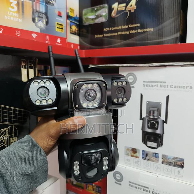 CCTV 4g Enabled Solar Powered PTZ Camera Available