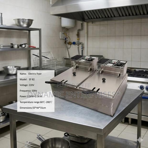 Premier 12l (6l+6l) Double Tank Commercial Electric Fryer