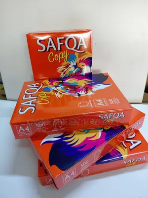 Copy Paper Safqa Printing Tools Available,.