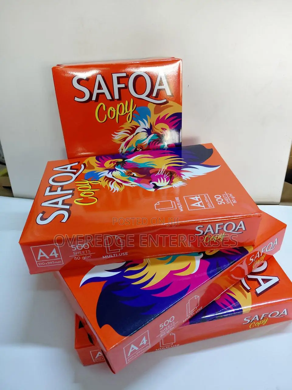 Copy Paper Safqa Printing Tools Available,.