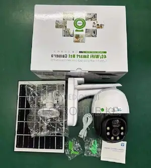 Solar Powered Ptz Solar Camera V380 Outdoor-4g With Simcard Enabled
