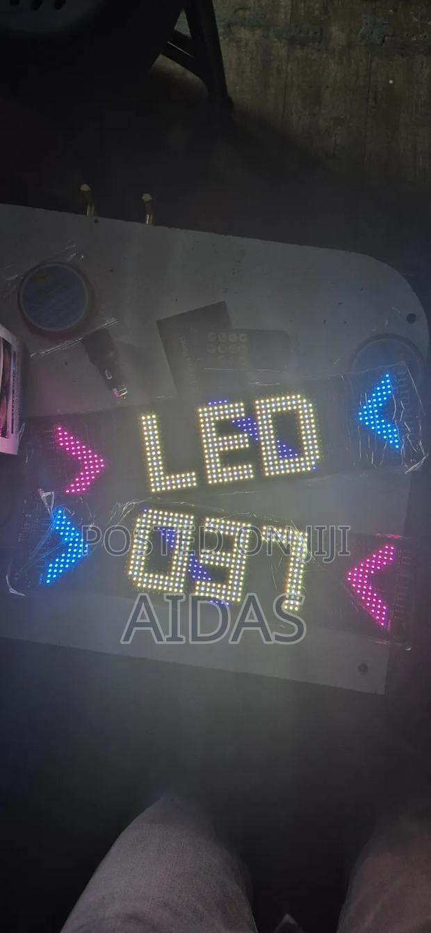 Led Matrix Car Display Panel – Programmable Led Sign for Cars - thumbnail 3