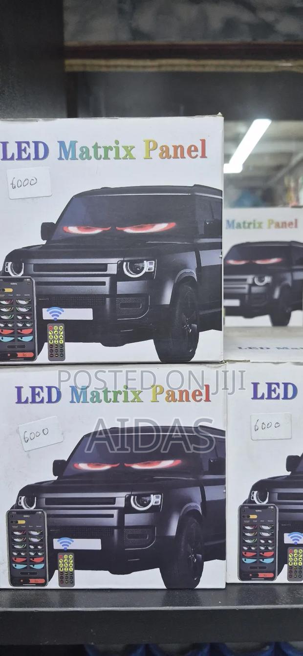 Led Matrix Car Display Panel – Programmable Led Sign for Cars - thumbnail 5