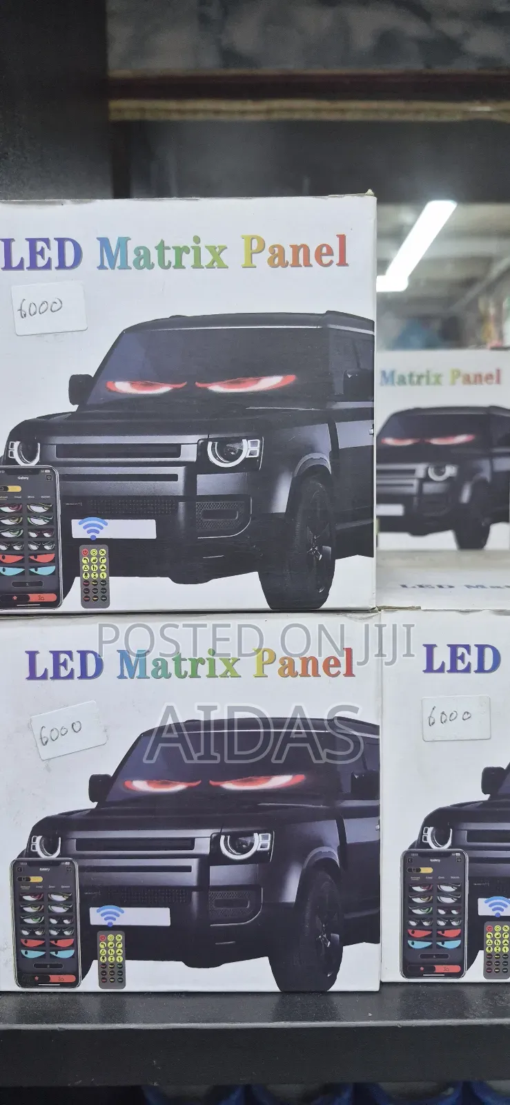Led Matrix Car Display Panel – Programmable Led Sign for Cars