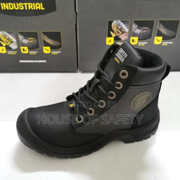 Black Horse Leather Dakar Safety Boots - main view