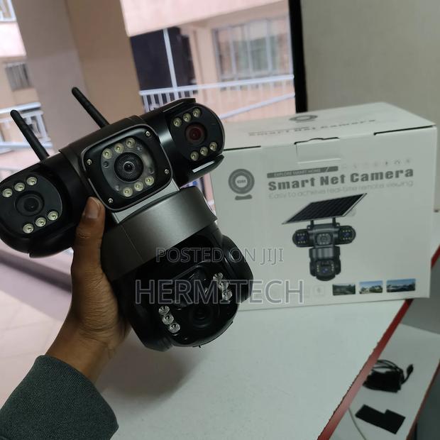 Smart Home Triple Lens 4g Enabled CCTV Solar Powered - thumbnail 2