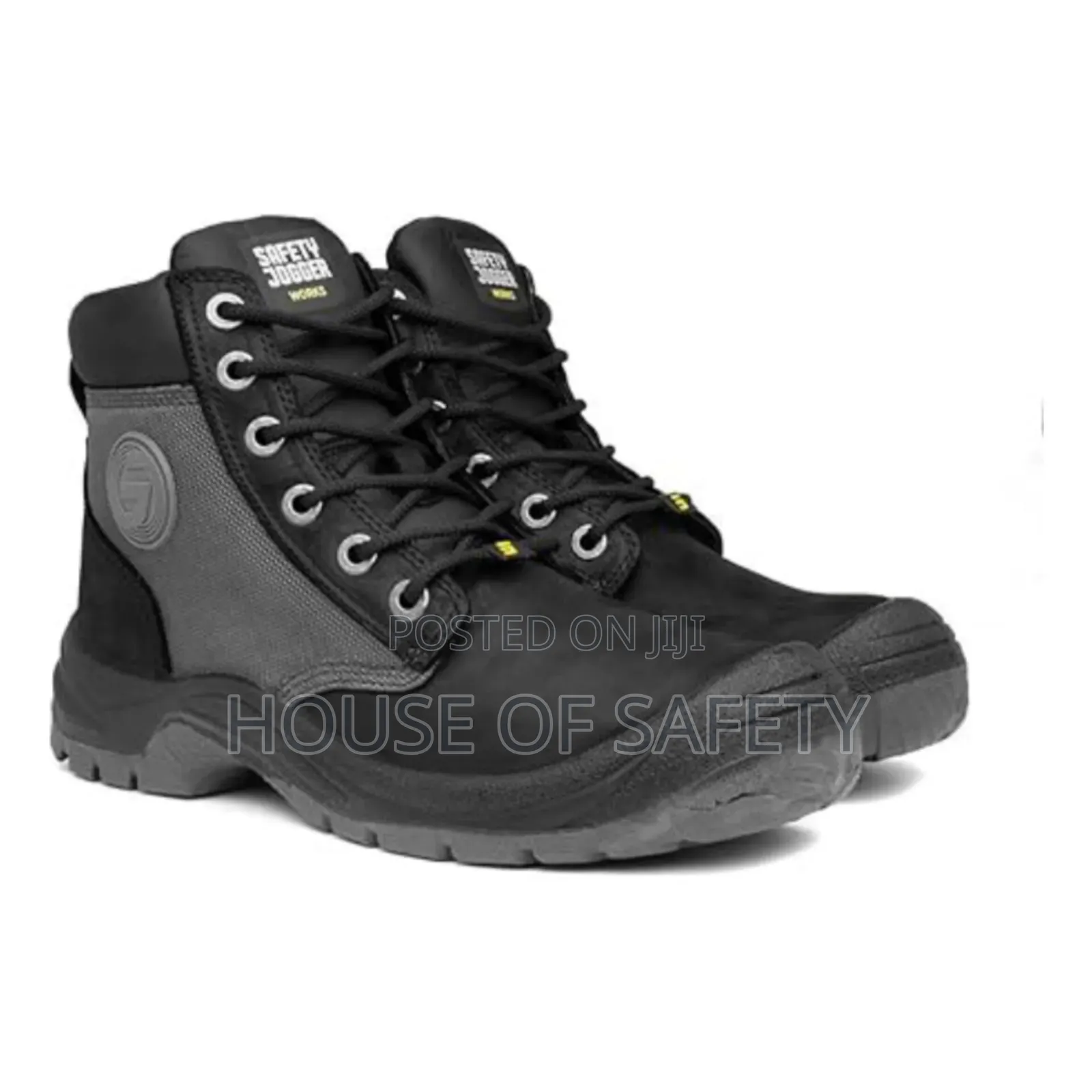 Durable Crazy Leather Darkar Safety Boots in Kenya