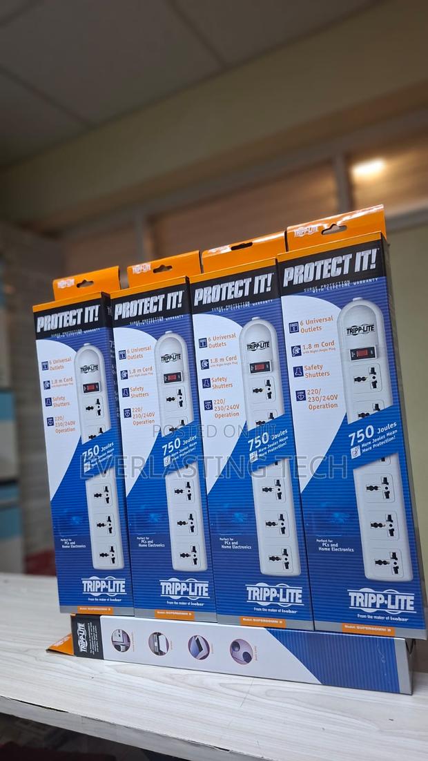 Tripp-lite 6-way Extension With Surge Protector - thumbnail 2