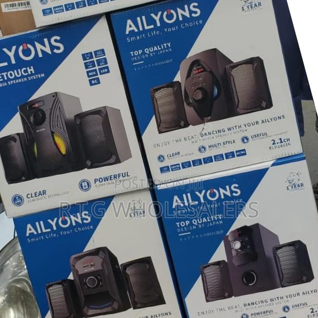 Ailyons 2.1 Ch Multimedia Speaker System With Subwoofer - main view